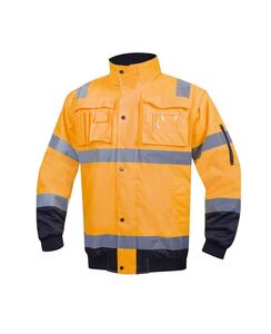 Reflexní bunda HOWARD+ oranžovo-černá