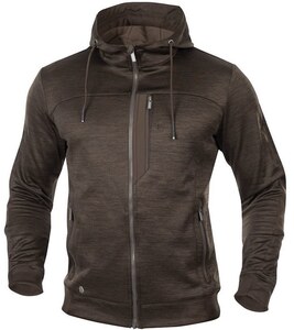 Mikina 3DBreathe melange hnědá (S-3XL)