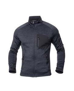 Mikina BREEFFIDRY melange tmavě šedá (5XL)