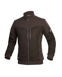 Bunda HYBRID hnědá (4XL)