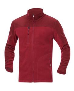Mikina fleece MICHAEL pánská, červená (4XL)