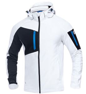 Softshellová bunda CITYCONIC bílá (4XL)