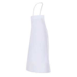 Zástěra s laclem, bílá 07