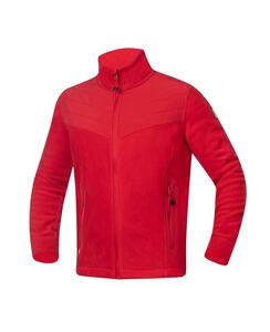 Mikina SOFTFLEECE COMBO červená (4XL)