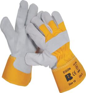 Rukavice EGON vel. 10 - žluté