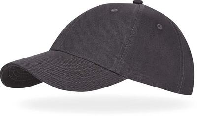 Kšiltovka UNI-6L tmavě šedá