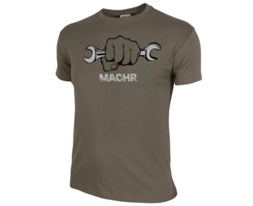 Tričko MACHR TOOL T-shirt green