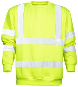 Mikina hi-vis žlutá REF301 (4XL)