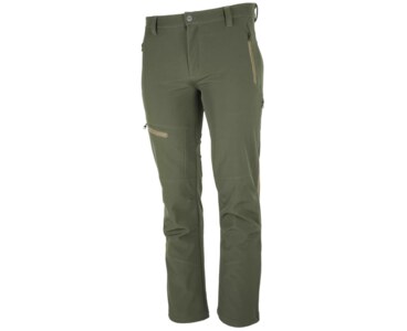 Kalhoty softshell FORCE green/sand