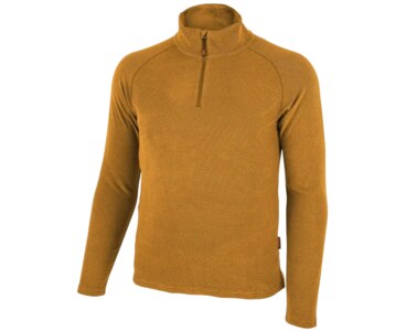 Mikina fleece POLAROS ocher