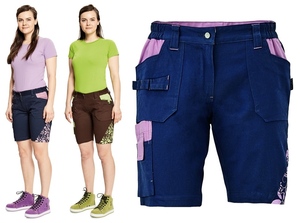 dámské pracovní kraťasy