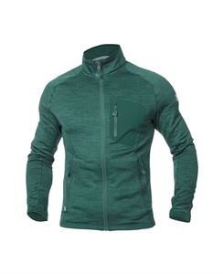 Mikina Breeffidry melange zelená (4XL)