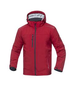 Bunda zimní softshell VISION, červená (4XL)
