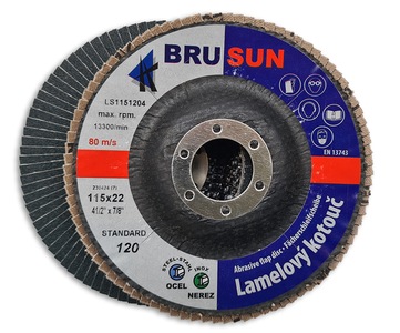 Lamelový talíř 115, 120 BRUSUN STANDARD