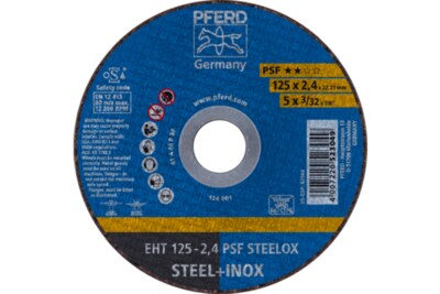 Kotouč řezný 125 x 2.4 x 22 PSF STEELOX