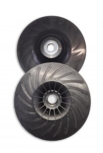 Podložný talíř 125/M14 TF tvrdý drážkovaný (123mm)