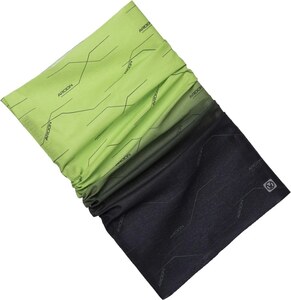 Multifunkční šátek CREATRON černá-zelená