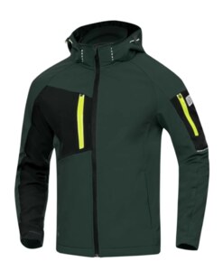 Bunda softshellová CITYCONIC® tmavě zelená (S-3XL)