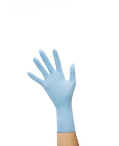 Rukavice jednorázové SEMPERGUARD® aeroTOUCH, nepudrované, modré