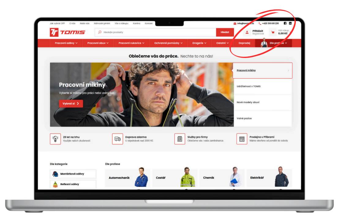 Rychlejší nákup zboží Rychlejší nákup zboží