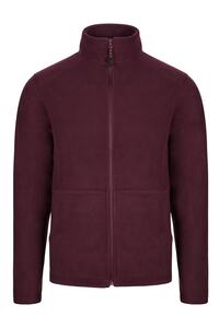 Bunda fleece PERTH 280, vínová 403