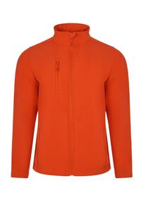 Bunda softshell RICHMOND, oranžová