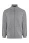 Mikina na zip COOPER, světle šedá 202 (4XL-5XL)