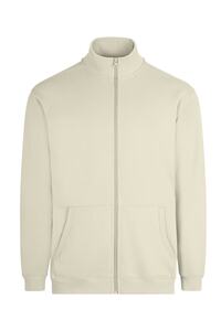 Mikina na zip COOPER, světle šedá 202 (4XL-5XL)