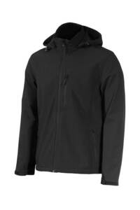 Bunda pánská softshell + odep.kapuce (S-2XL)