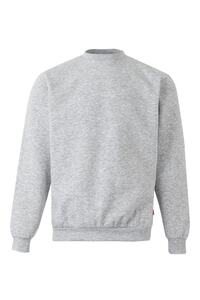 Mikina kulatý výstřih, heather grey 48