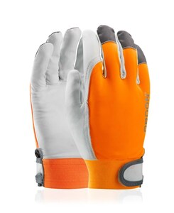 Rukavice HOBBY REFLEX hi-vis oranžová s prodejní etiketou