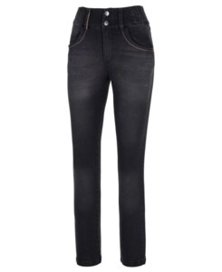 Jegginy dámské JASVENA JEANS černá