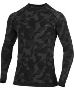 Tričko funkční s dlouhým rukávem LYTANIX CAMO černá