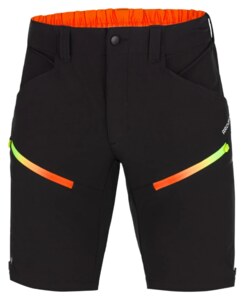 Kraťasy softshell CREATRON® černá neon