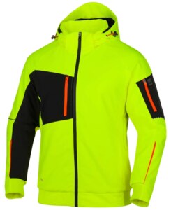 Bunda zimní softshell CITYCONIC®Hi-vis žlutá