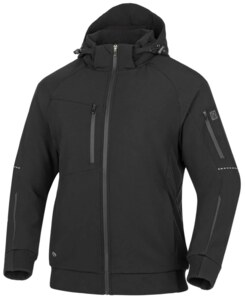Bunda softshell zimní CITYCONIC® černá