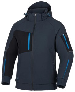 Bunda softshell zimní CITYCONIC® tmavě šedá