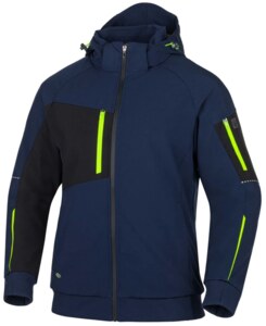 Bunda softshell zimní CITYCONIC® tmavě modrá