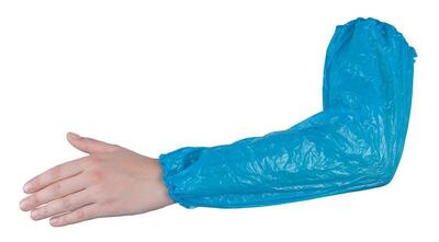 PE rukávník SKIN modrý (bal.100ks)