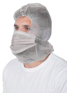 Kukla jednorázová bílá ASTROCAP (bal. 50ks)