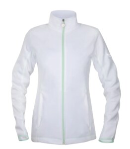 Mikina dámská fleecová FLORET bílá