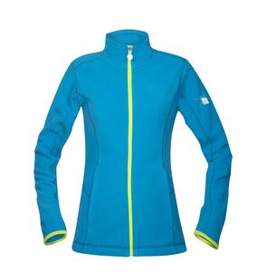 Mikina dámská fleecová FLORET azurově modrá