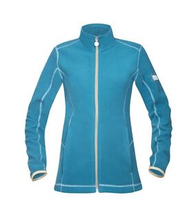 Mikina dámská fleecová FLORET petrolejová modrá