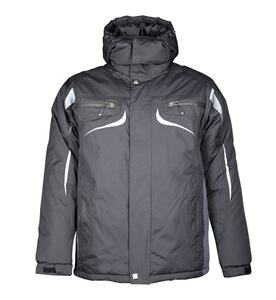 Bunda zimní PHILIP černo-šedá