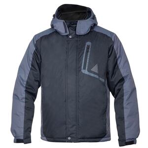 Bunda zimní pánská YORK černo-šedá