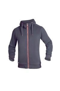 Mikina NEON šedo-červená (S-3XL)