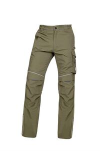 Kalhoty pas URBAN+ khaki, zkrácené