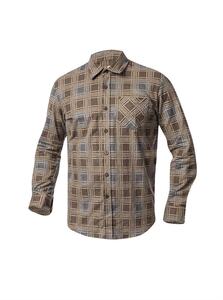 Košile flanelová URBAN, hnědá