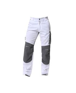 Kalhoty pas SUMMER bílé, zkrácené