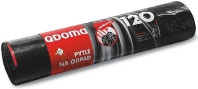 Pytel na odpadky zatahovací, 120l (10ks na roli)